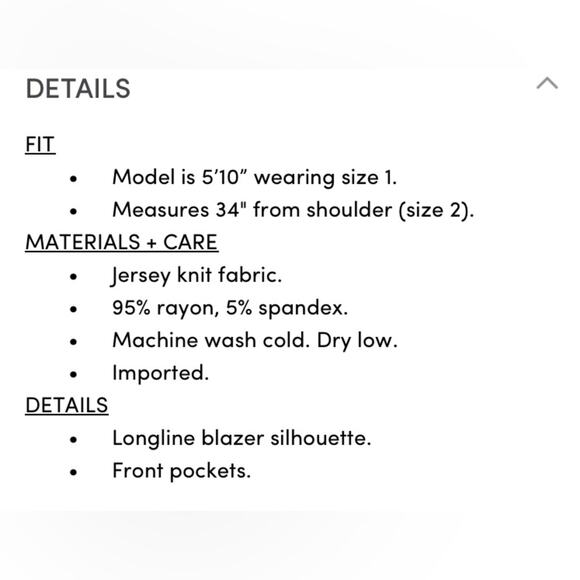 Torrid Black Jersey Knit Open Front Blazer - Picture 9 of 10